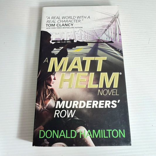 Murderers' Row - Donald Hamilton (A Matt Helm Novel)