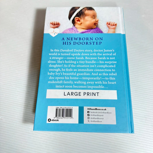 Mills & Boon (Large Print) Rebel Doctor's Baby Surprise - Alison Roberts