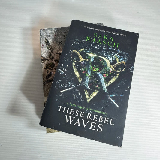 Sara Raasch Book Bundle x 2 These Rebel Waves & These Divided Shores
