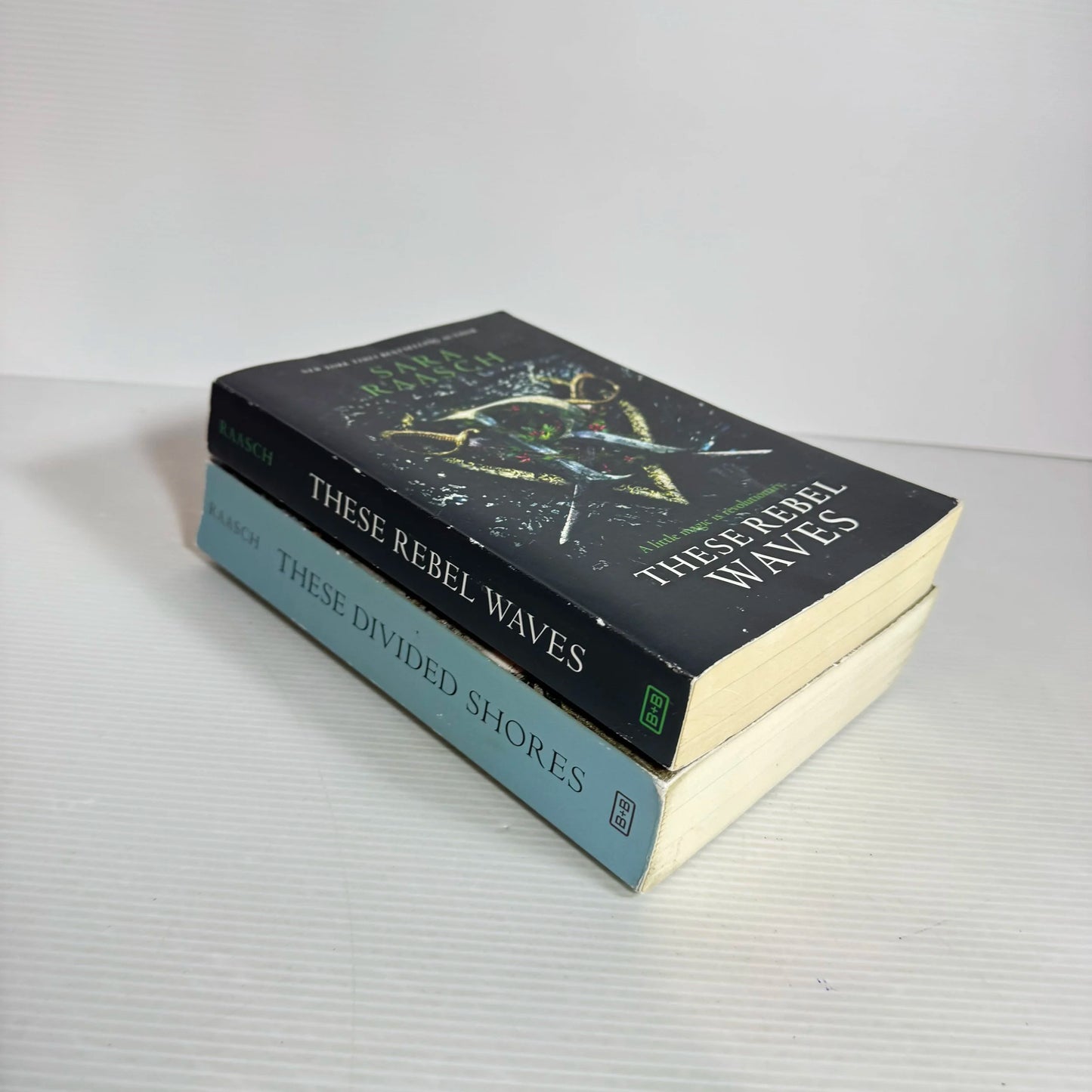 Sara Raasch Book Bundle x 2 These Rebel Waves & These Divided Shores