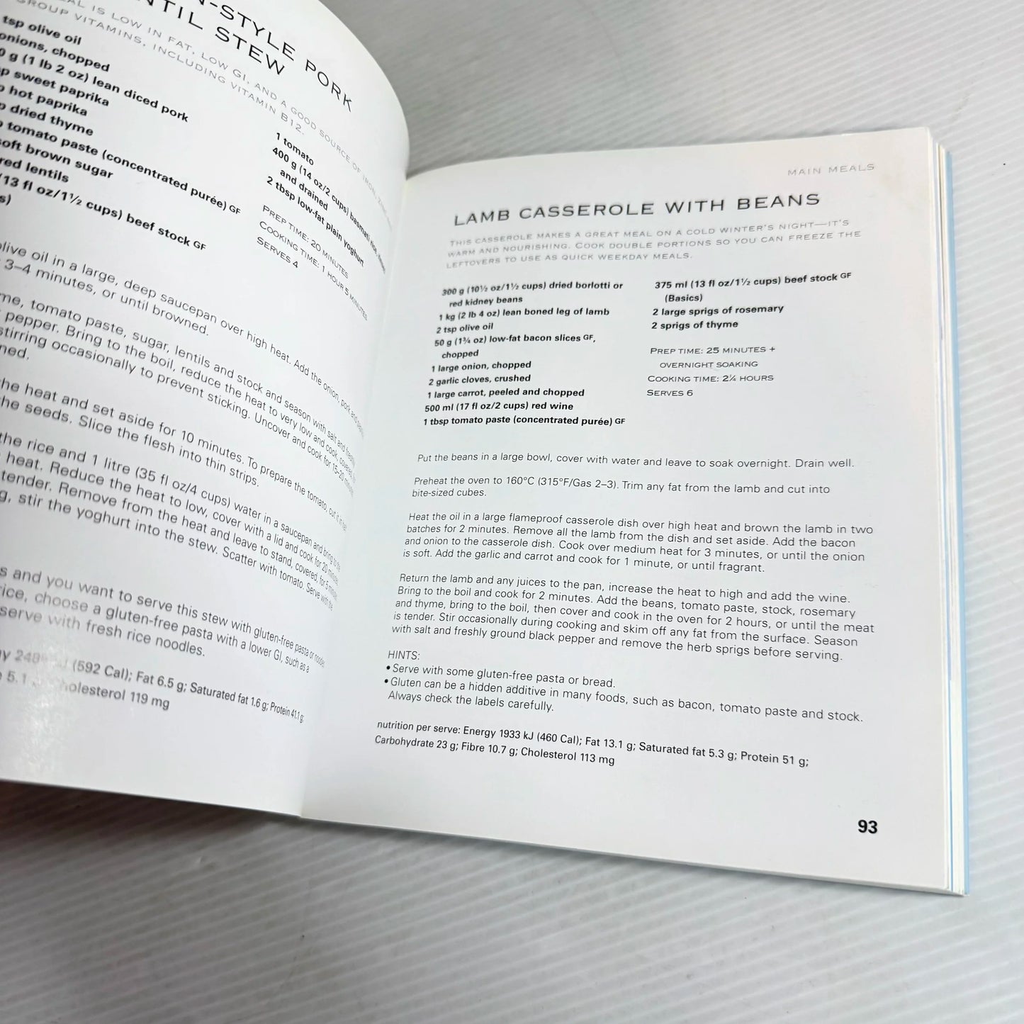 Eat Well Live Well with Gluten Intolerance : Gluten-free Recipes and Tips