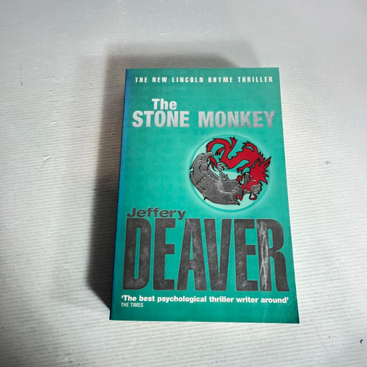 Jeffery Deaver Book Bundle x 3 Books : The Coffin Dancer, The Empty Chair, & The Stone Monkey (2047)