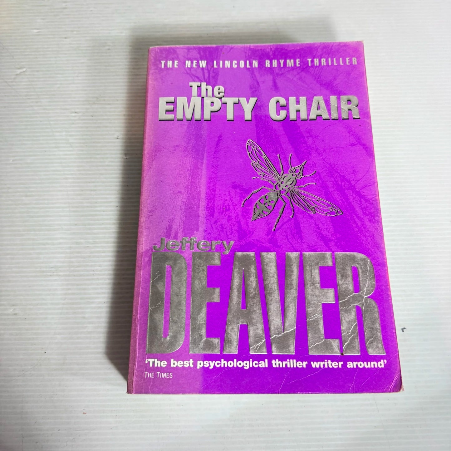 Jeffery Deaver Book Bundle x 3 Books : The Coffin Dancer, The Empty Chair, & The Stone Monkey  (2047)