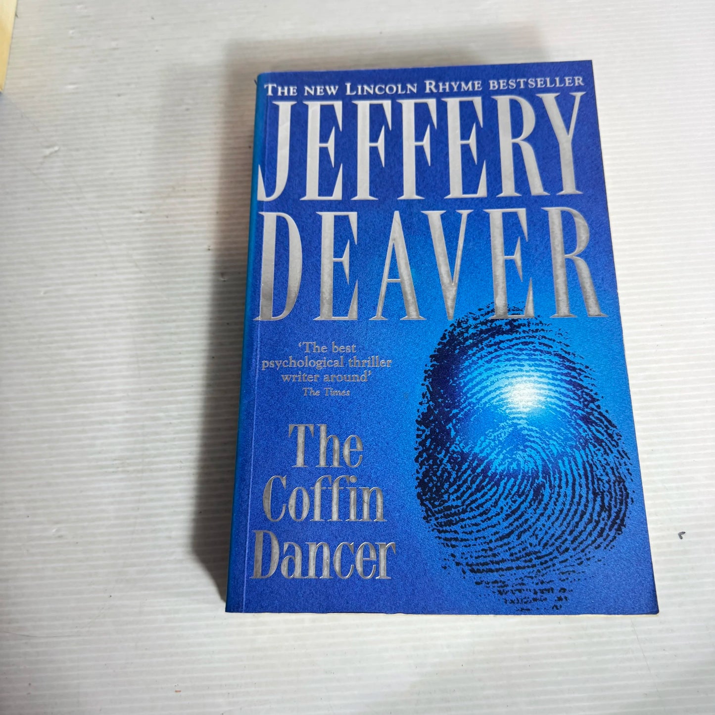 Jeffery Deaver Book Bundle x 3 Books : The Coffin Dancer, The Empty Chair, & The Stone Monkey  (2047)