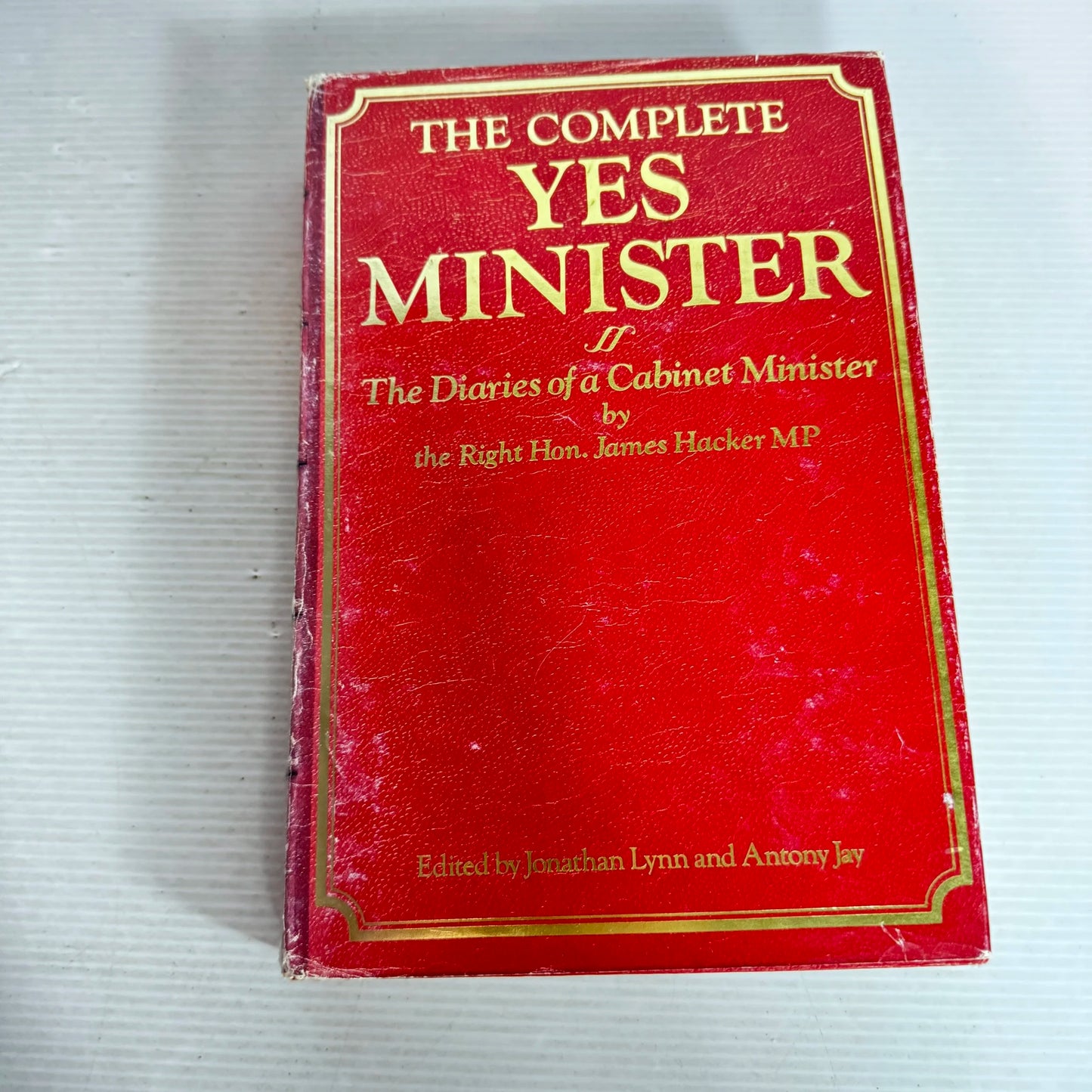 Yes Minister & Yes Prime Minister Book Bundle x 2 Books (Vintage 1984-1987) (2050)