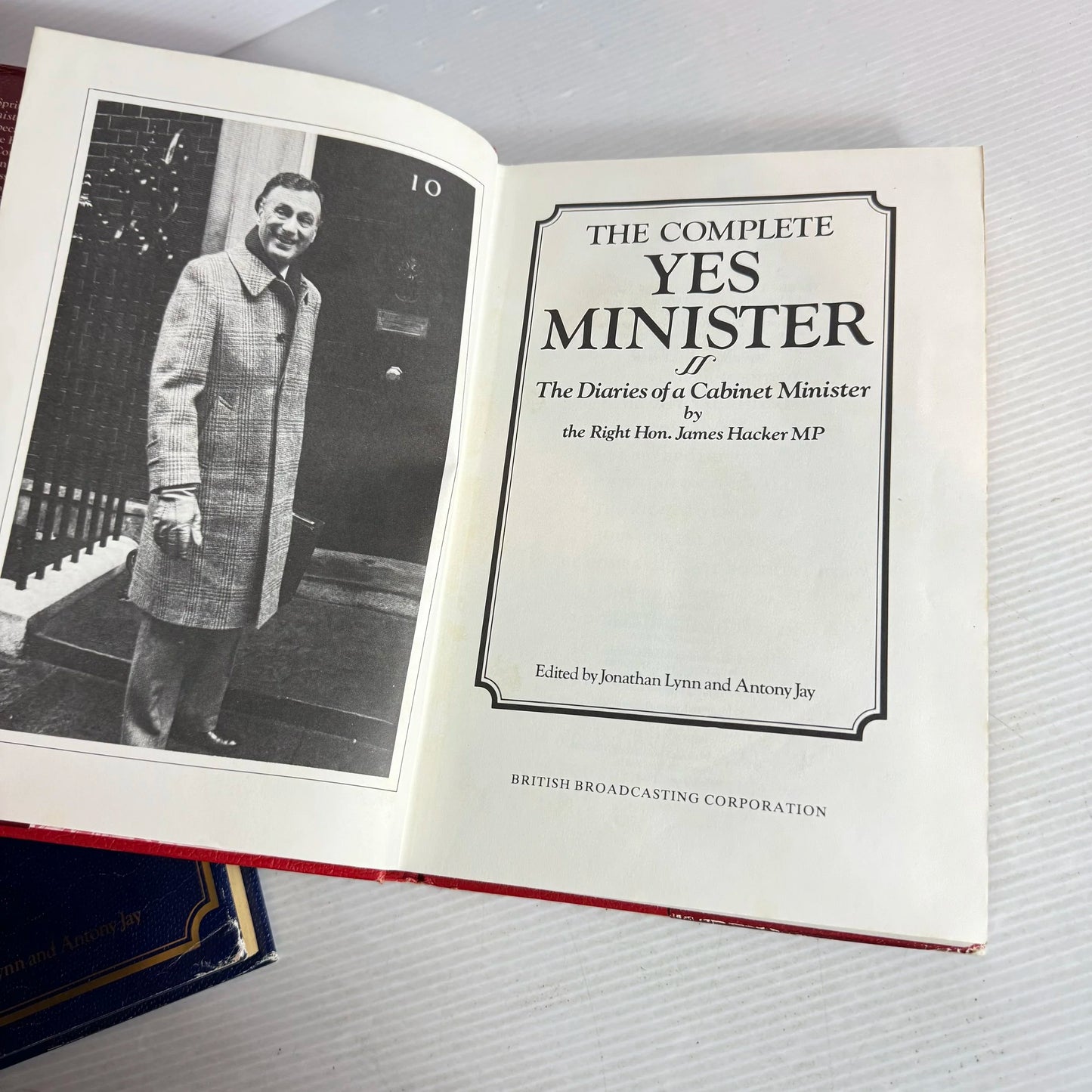 Yes Minister & Yes Prime Minister Book Bundle x 2 Books (Vintage 1984-1987) (2050)
