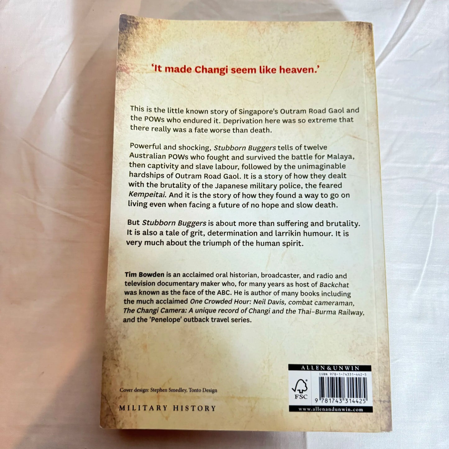 Stubborn Buggers - Tim Bowden