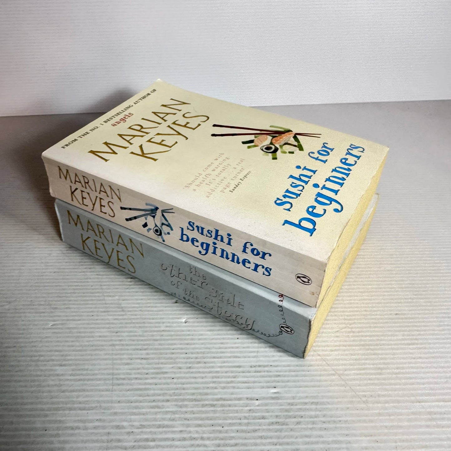 Marian Keyes Book Bundle x 2 Books : Sushi for Beginners, The Other Side of the Story  (572)