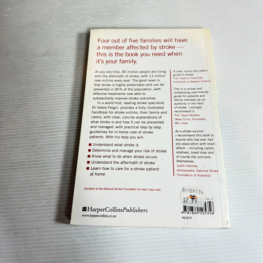 When Lightning Strikes : An Illustrated Guide to Stroke Prevention & Recovery - Dr Valery Feigin MD, PhD.