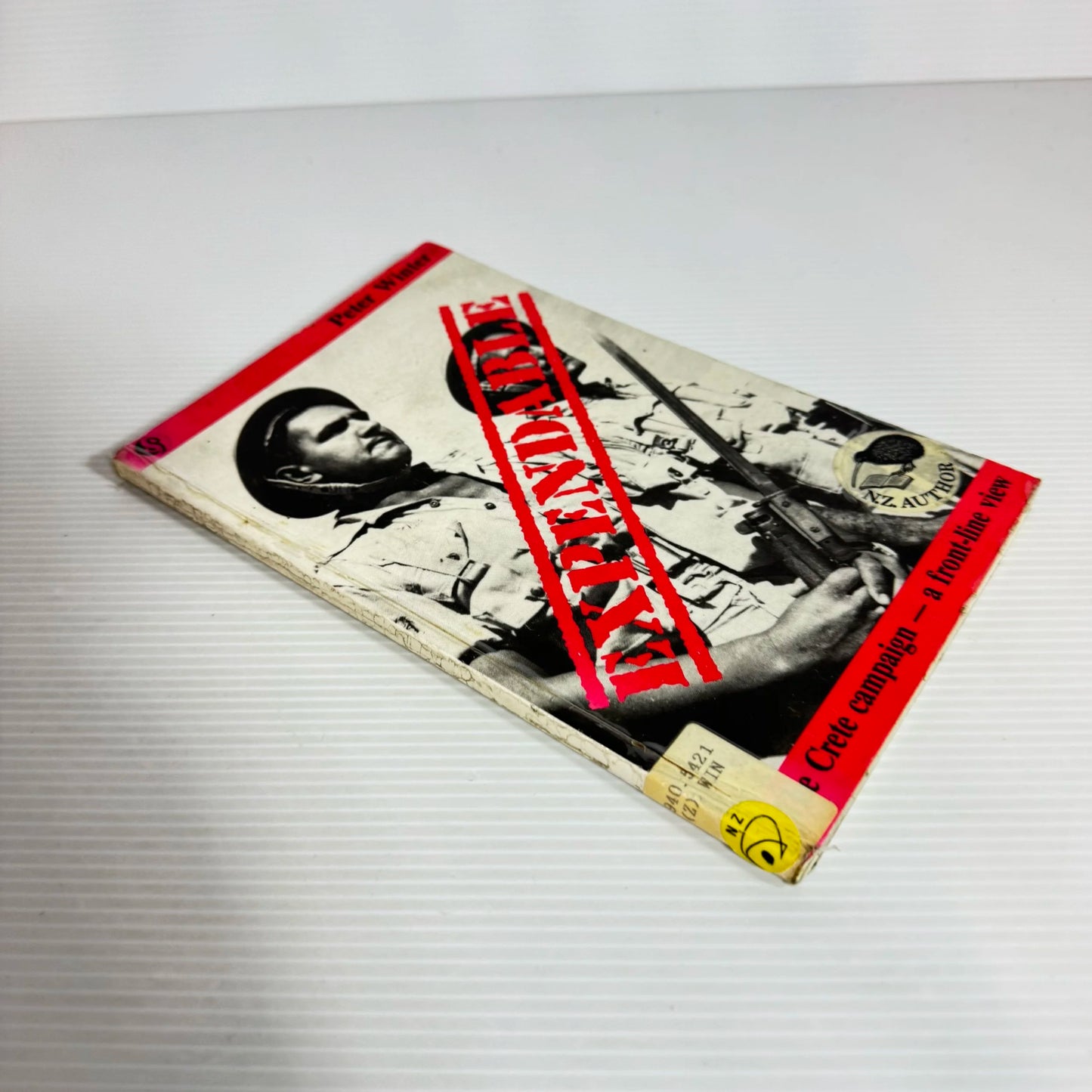 Expendable : The Story for the Battle for Crete - Peter Winter (Vintage 1989)