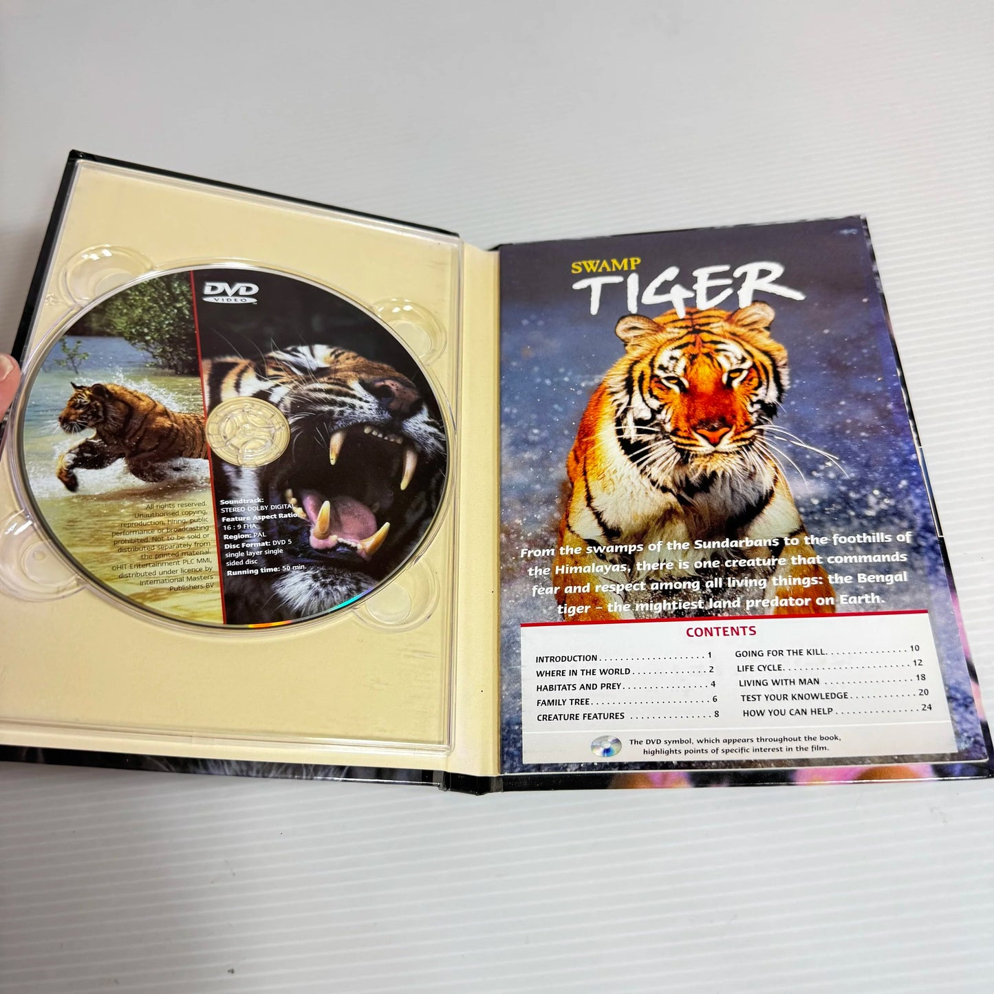 Swamp Tiger with DVD