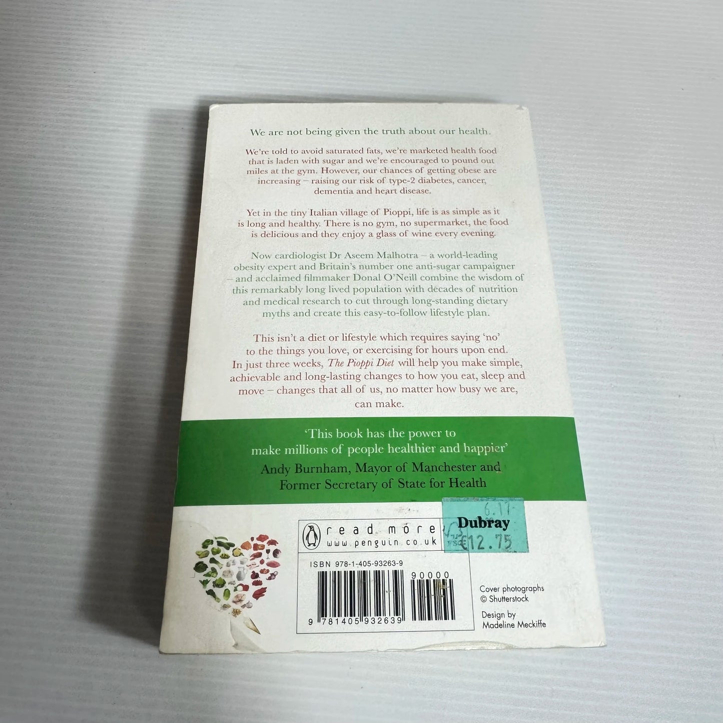 The Pioppi Diet: A 21-Day Lifestyle Plan - Dr Aseem Malhotra And Donal O'Neill