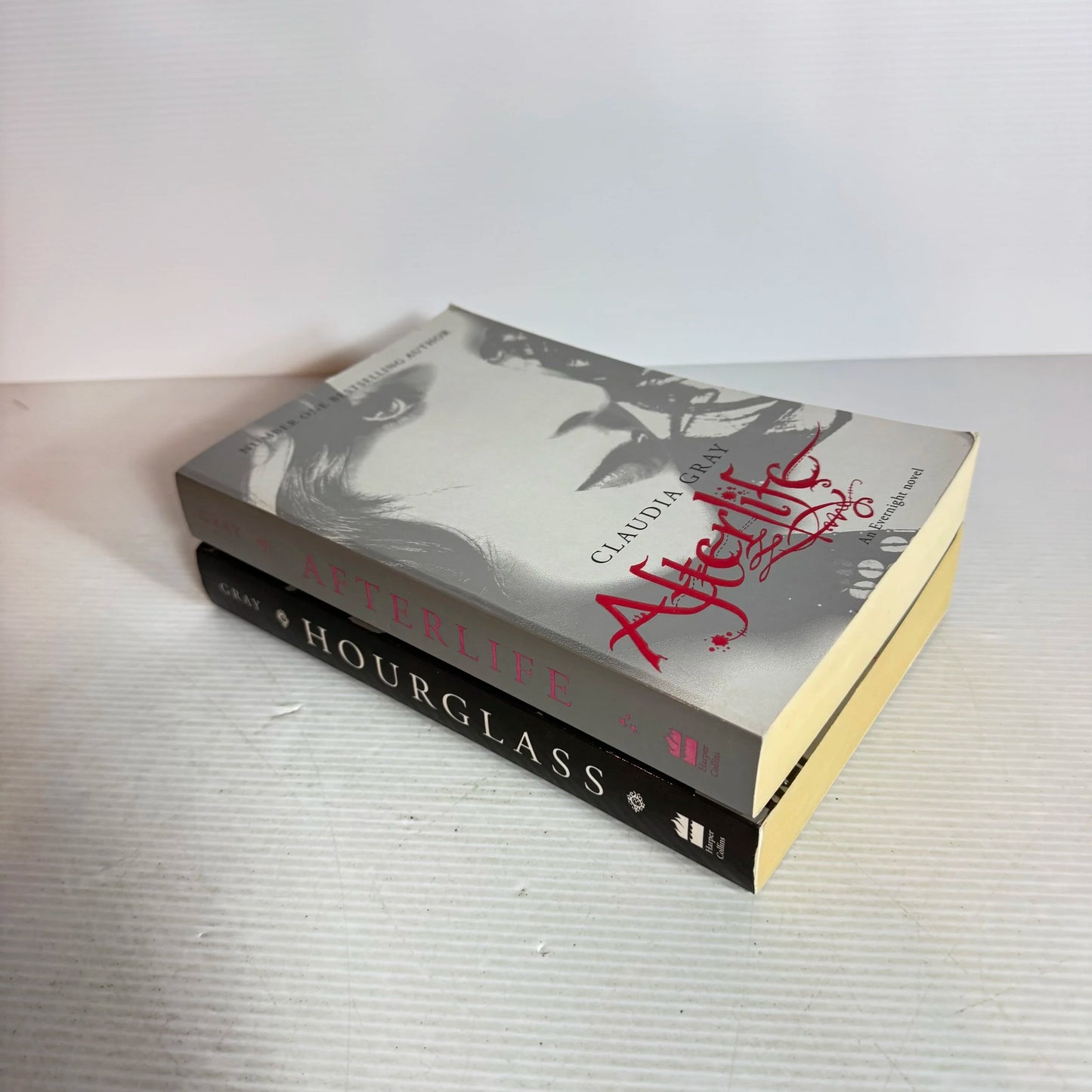 Claudia Gray Evernight Book Bundle x 2 Books : Afterlife & Hourglass (2043)