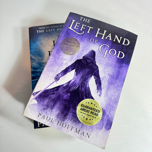 Paul Hoffman Book Bundle x 2 The Left Hand of God & The Last Four Things