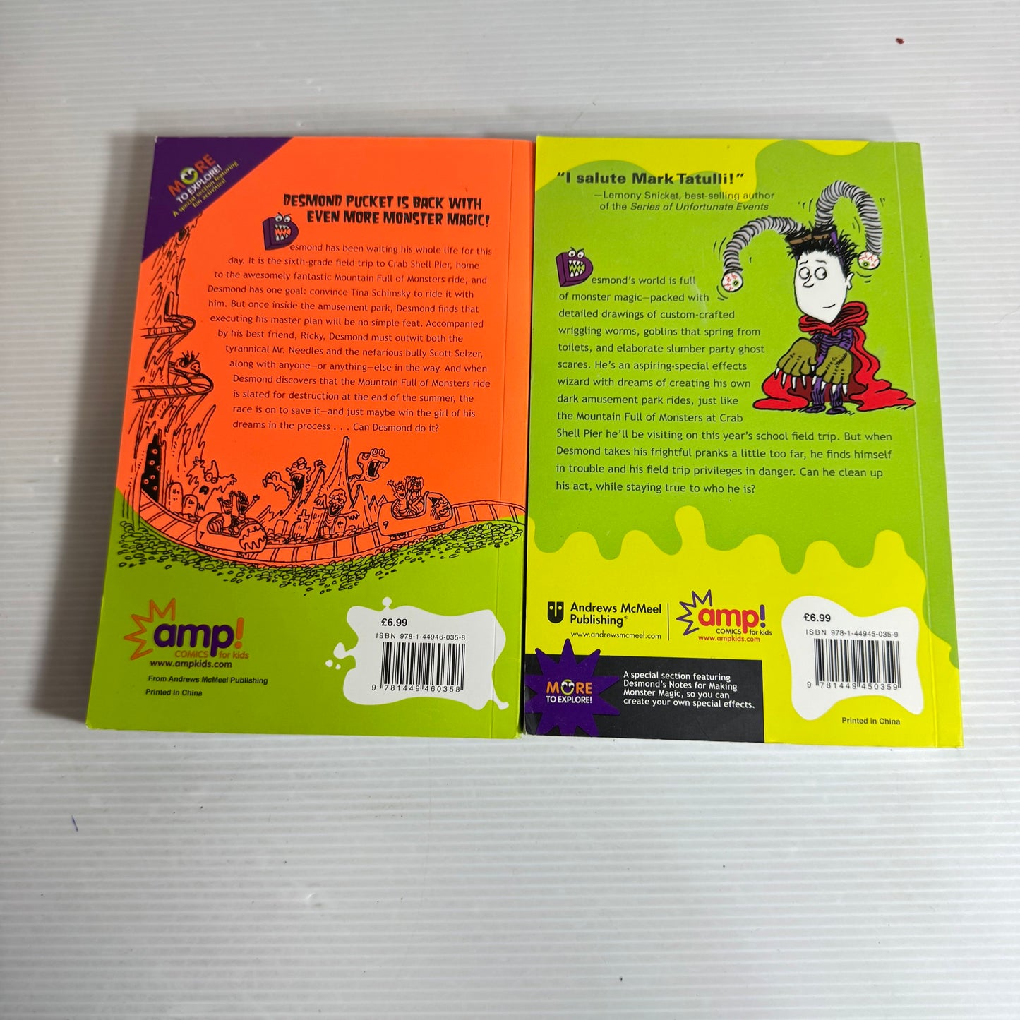Desmond Pucket - Mark Tatulli Book Bundle x 2