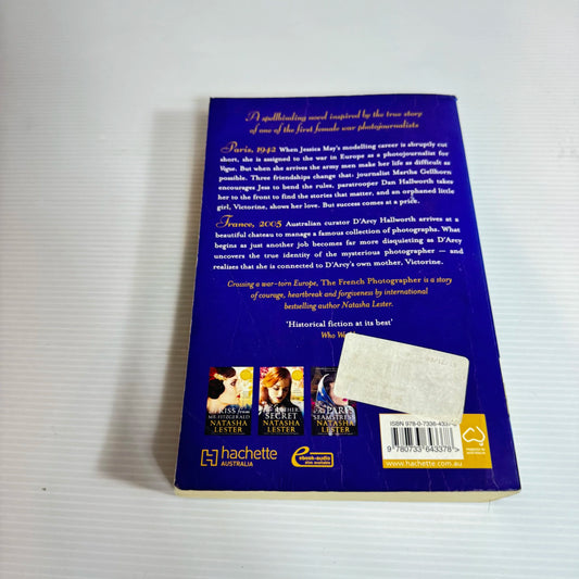 The French Photographer - Natasha Lester