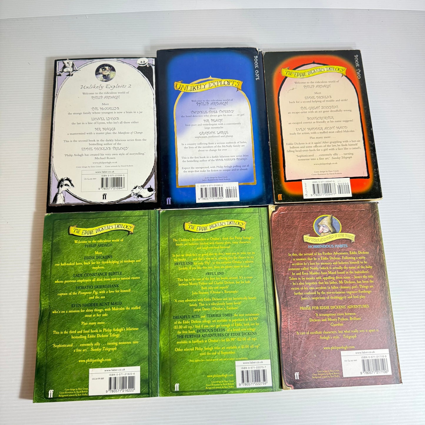 Philip Ardagh Book Bundle x 6