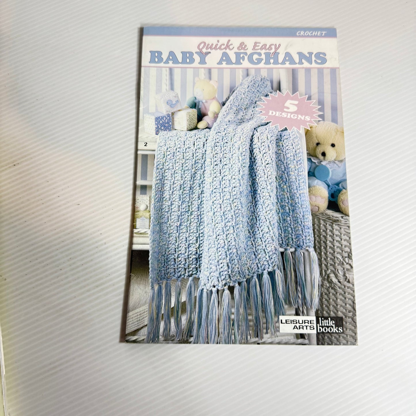 Baby Knits - Magazine Bundle x 3 - Quick & Easy Baby Afghans, Hand Knits for Baby, Supercrafts Baby Knits