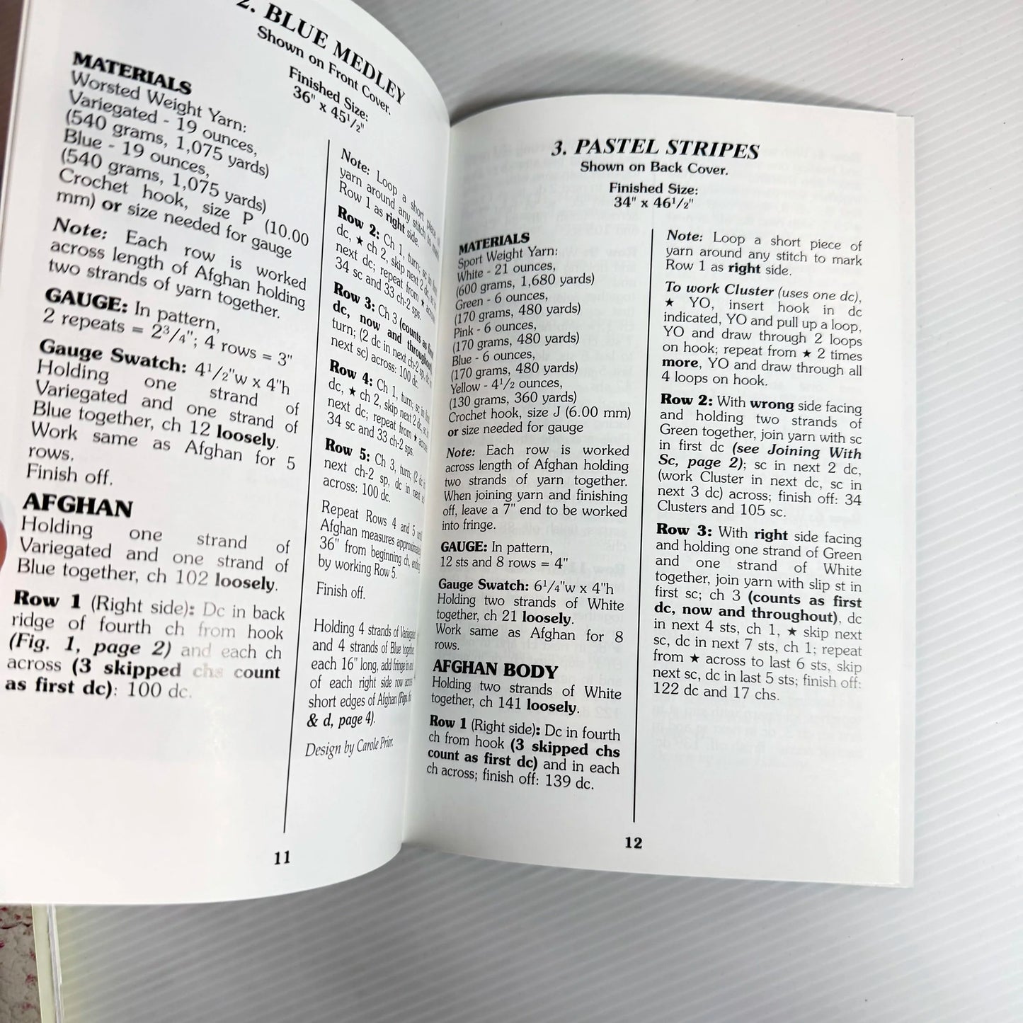 Baby Knits - Magazine Bundle x 3 - Quick & Easy Baby Afghans, Hand Knits for Baby, Supercrafts Baby Knits