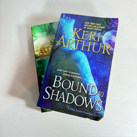 Keri Arthur Book Bundle x2 (Riley Jenson Guardian Novels) Moon Sworn & Bound to Shadows