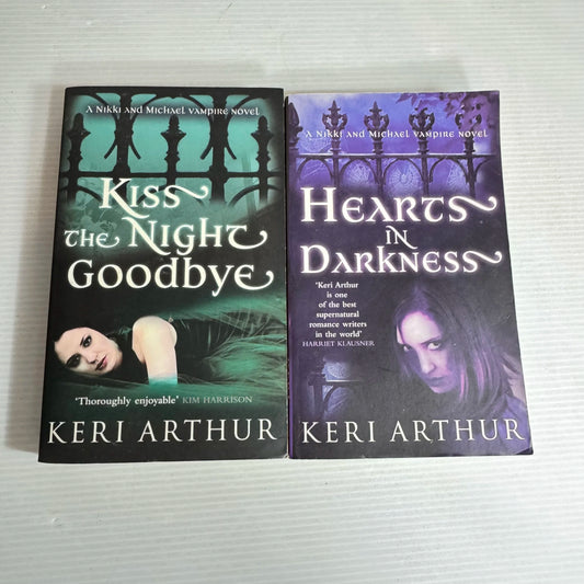 Keri Arthur Book Bundle x2 (Nikki And Michael Vampire Novels)