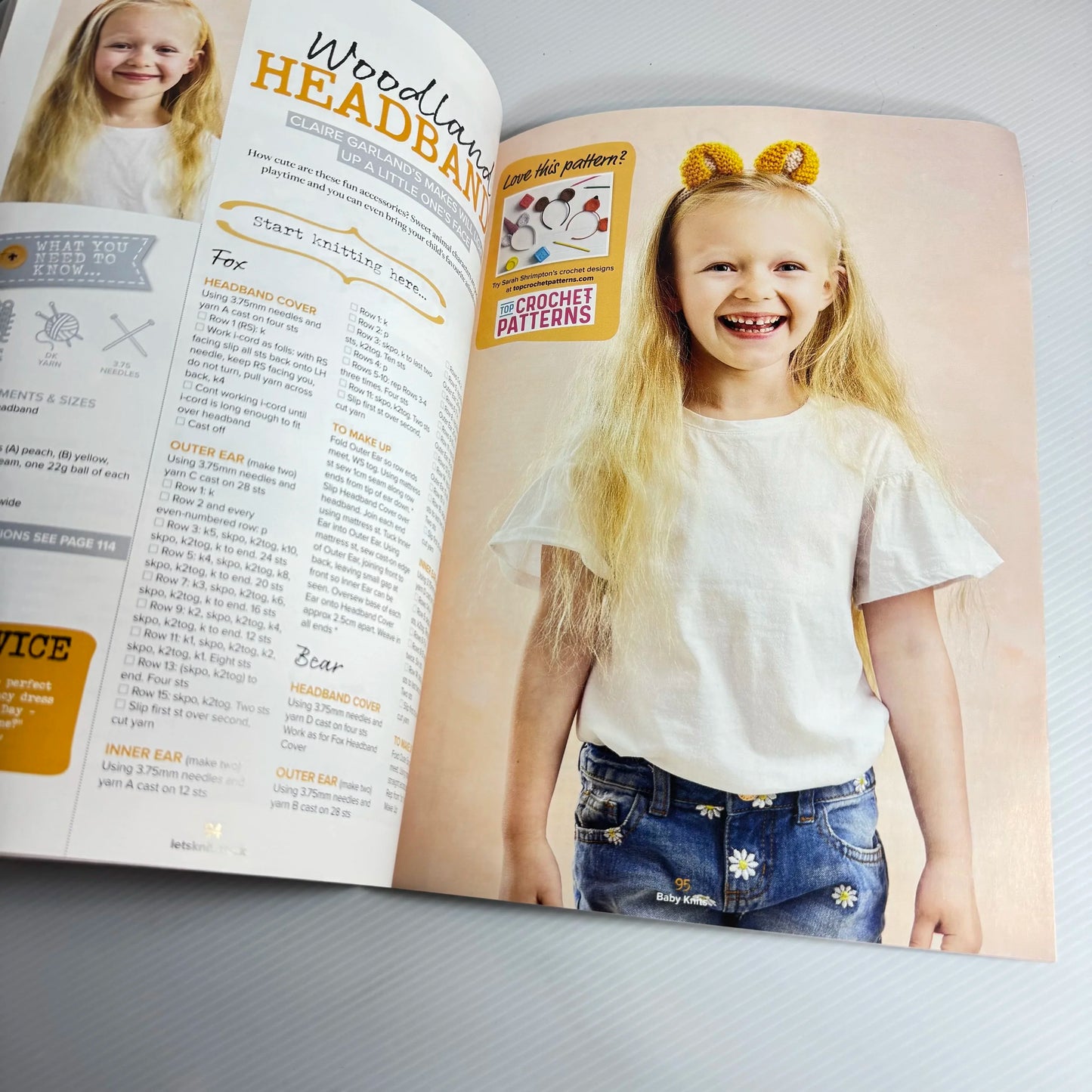 Baby Knits - Magazine Bundle x 3 - Quick & Easy Baby Afghans, Hand Knits for Baby, Supercrafts Baby Knits