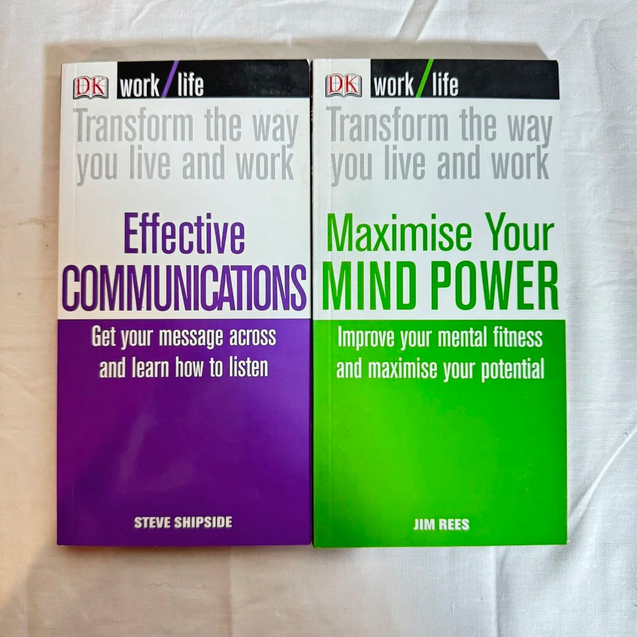 Transfer the way you live and work - Book Bundle x 2