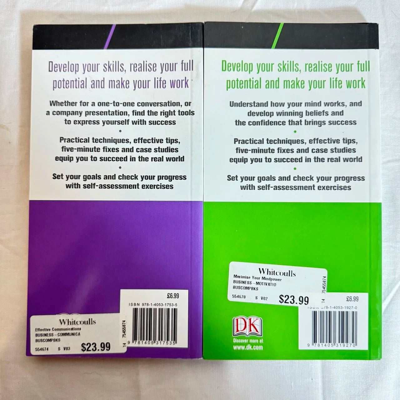 Transfer the way you live and work - Book Bundle x 2