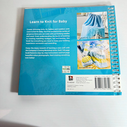 Learn To Knit for Baby - Hinkler