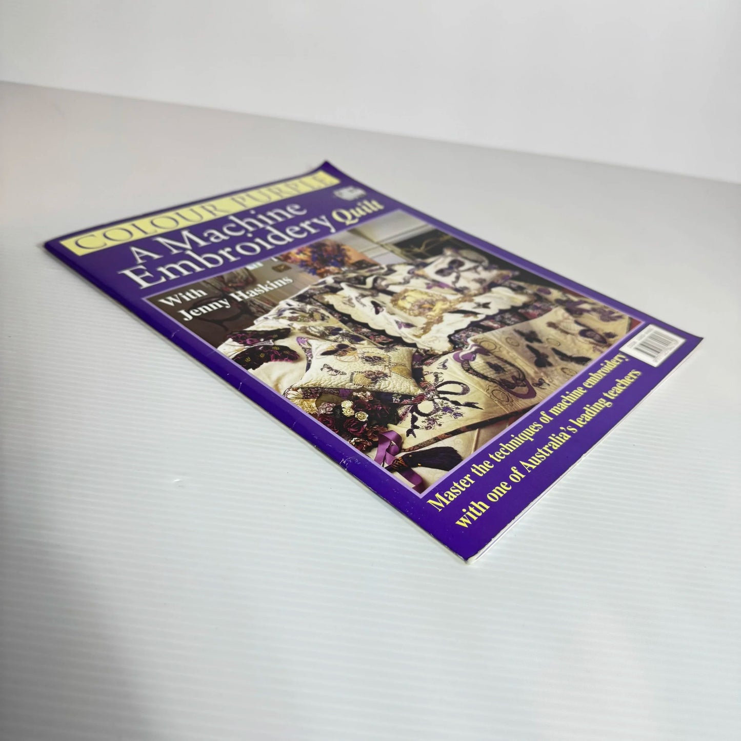 Colour Purple : A Machine Embroidery Quilt