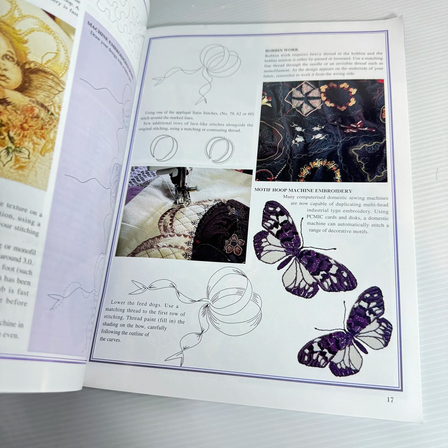 Colour Purple : A Machine Embroidery Quilt