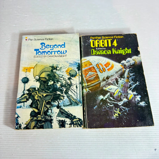 Damon Knight Book Bundle x 2 Books : Orbit 4 & Beyond Tomorrow (Vintage 1968-1970) (2021) - Science Fiction