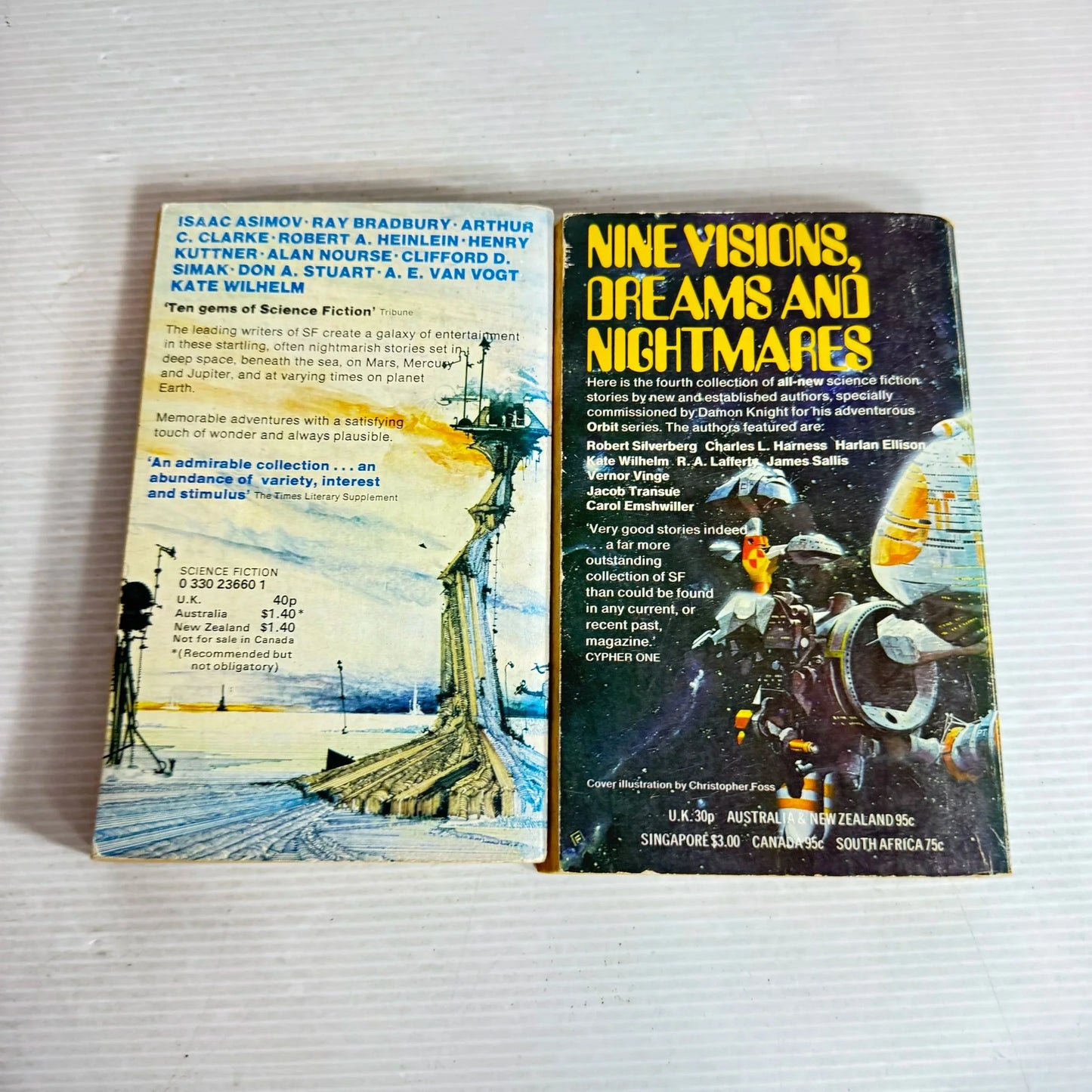 Damon Knight Book Bundle x 2 Books : Orbit 4 & Beyond Tomorrow (Vintage 1968-1970) (2021) - Science Fiction