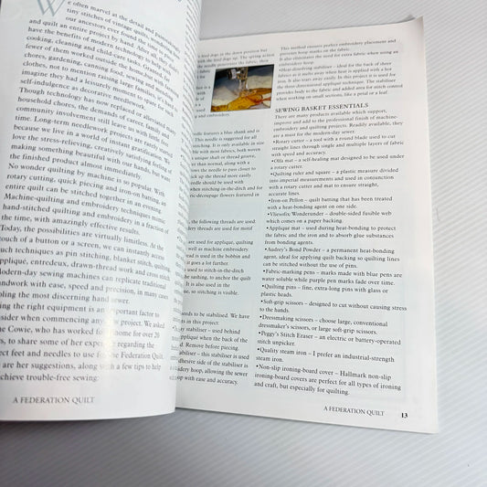 A Federation Quilt by Jenny Haskins