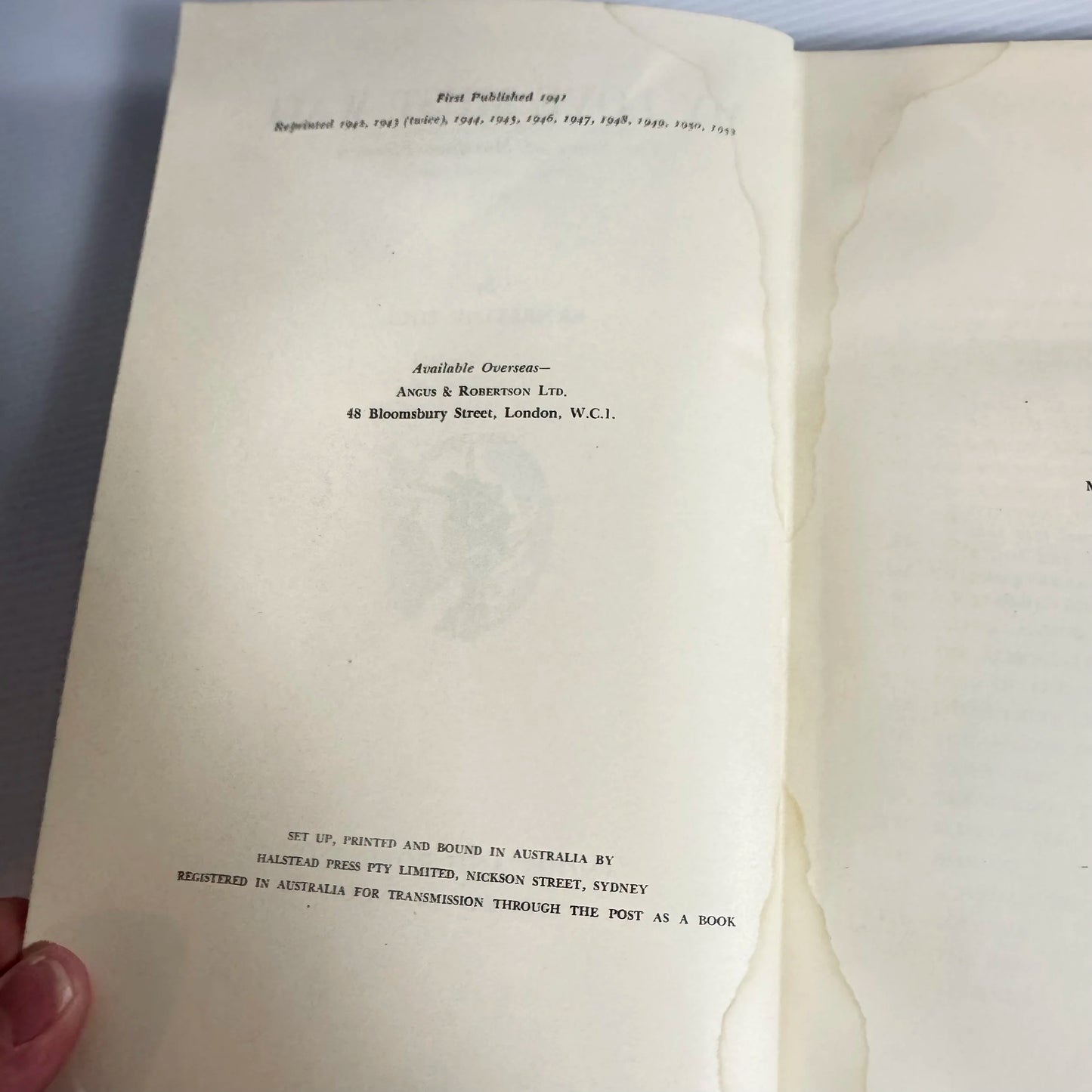 My Love Must Wait: The Story Of Matthew Flinders - Ernestine Hill (Vintage 1952)