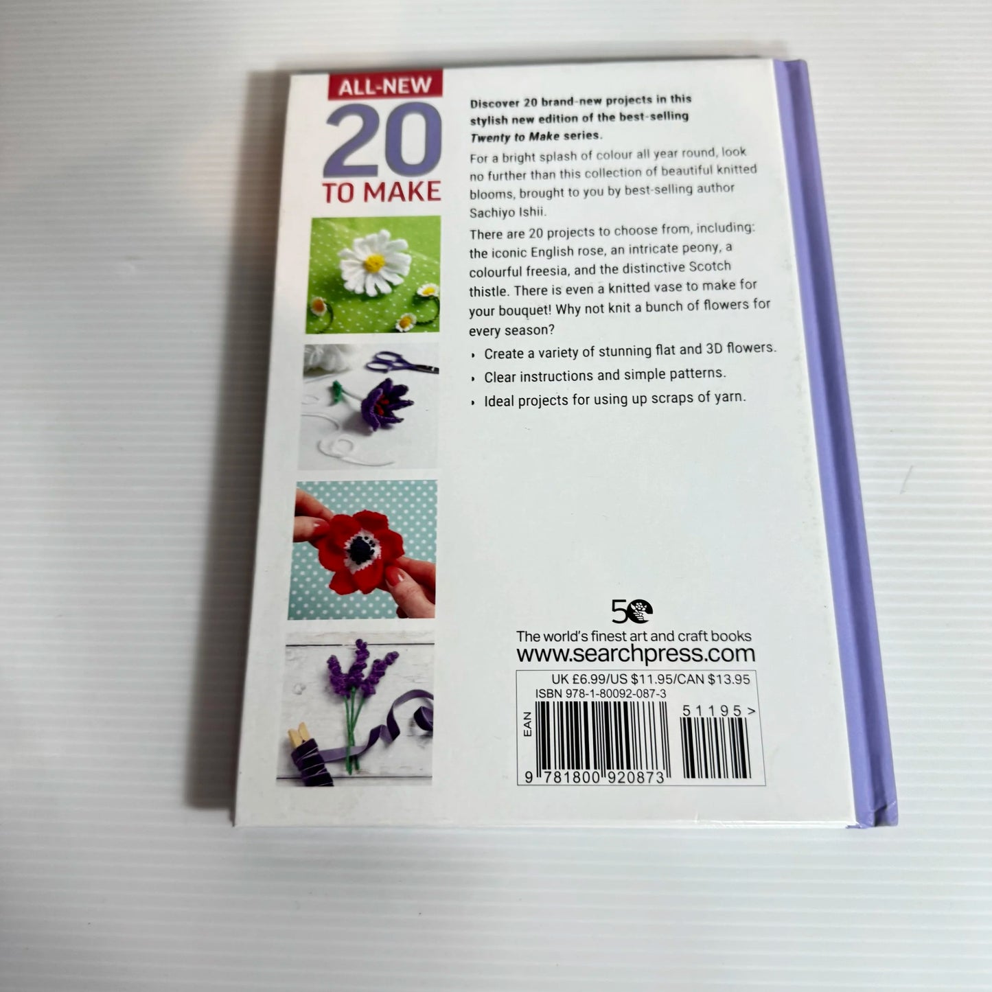 All-New 20 To Make Flowers to Knit - Sachiyo Ishii