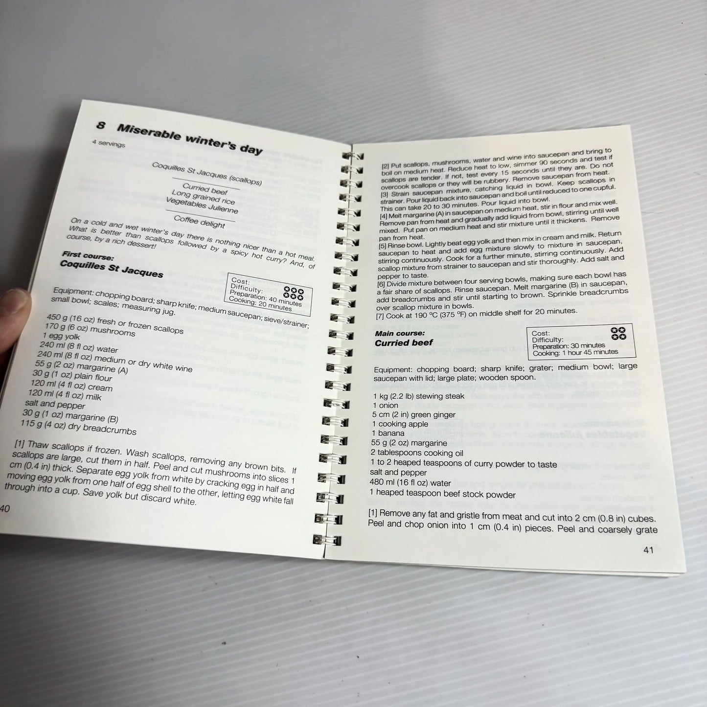 His Turn : Cooking for New Zealand Men - Malcolm Bailey (Vintage 1992)