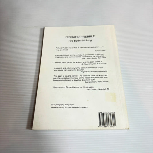 I've Been Thinking - Richard Prebble (Vintage 1996)