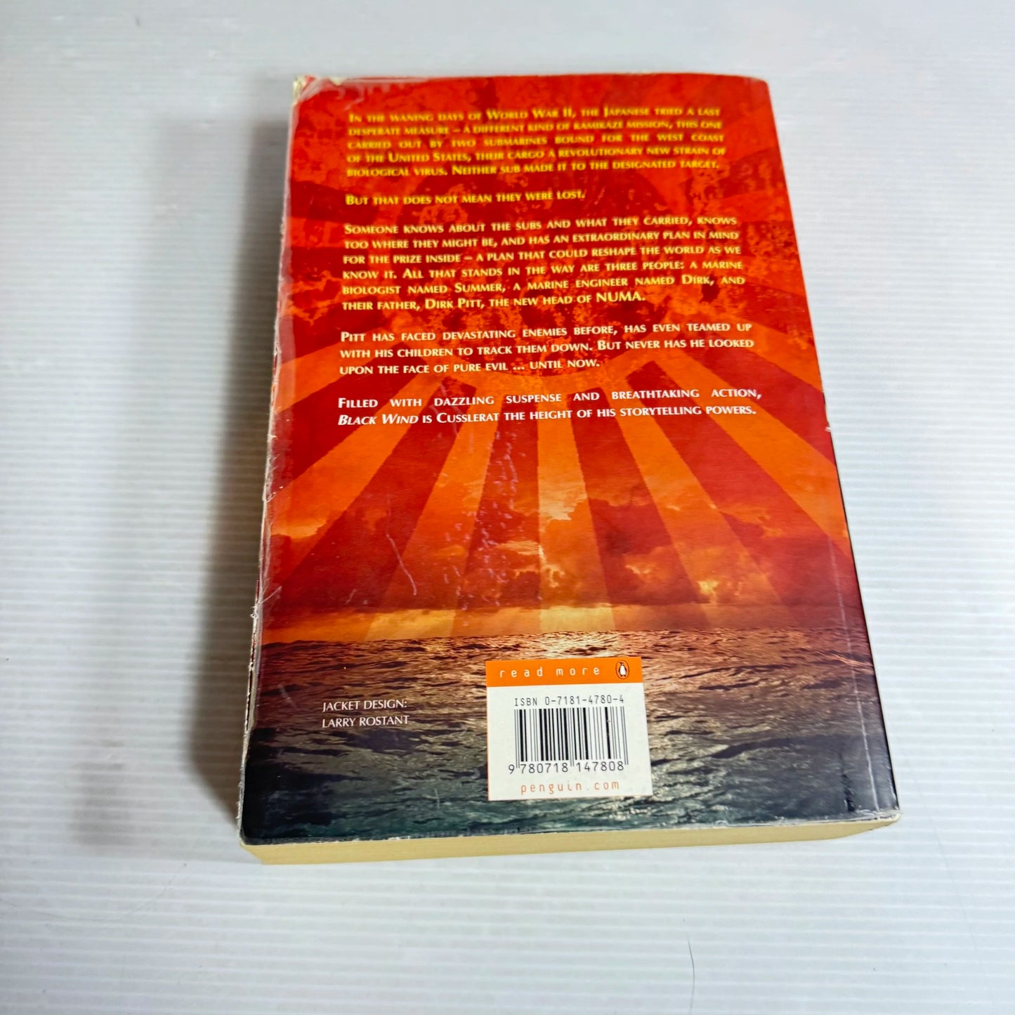 Black Wind (A Dirk Pitt Novel) - Clive Cussler and Dirk Cussler