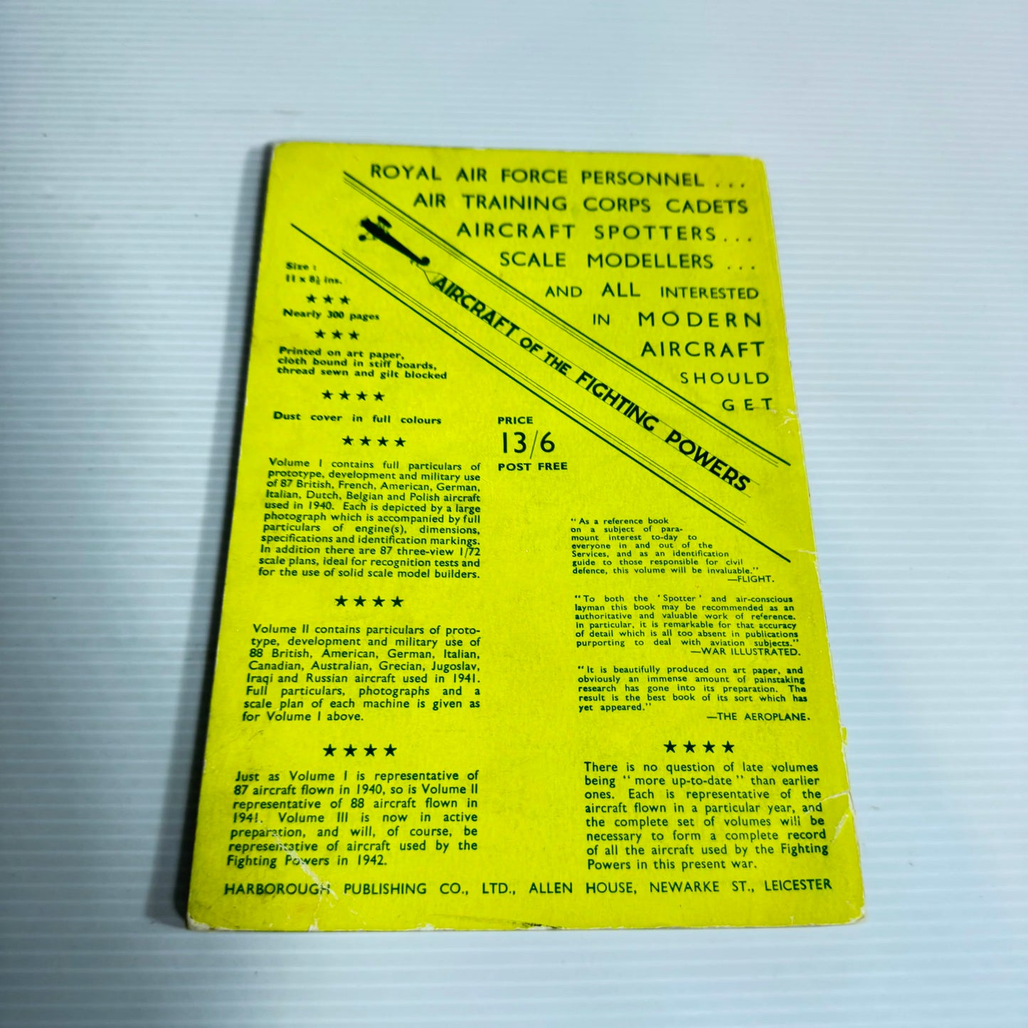 Airscrews For Models - R. H. Warring (Vintage 1942)