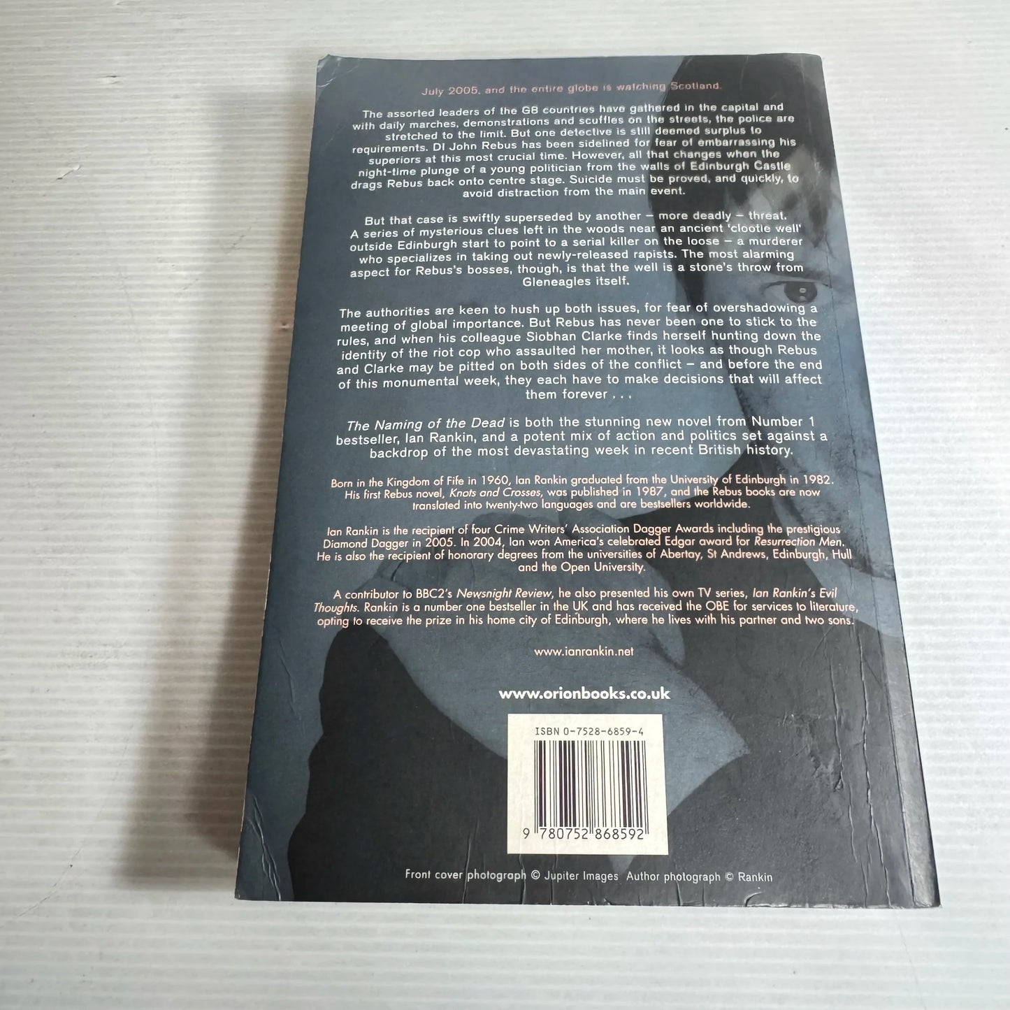 The Naming Of The Dead -Ian Rankin