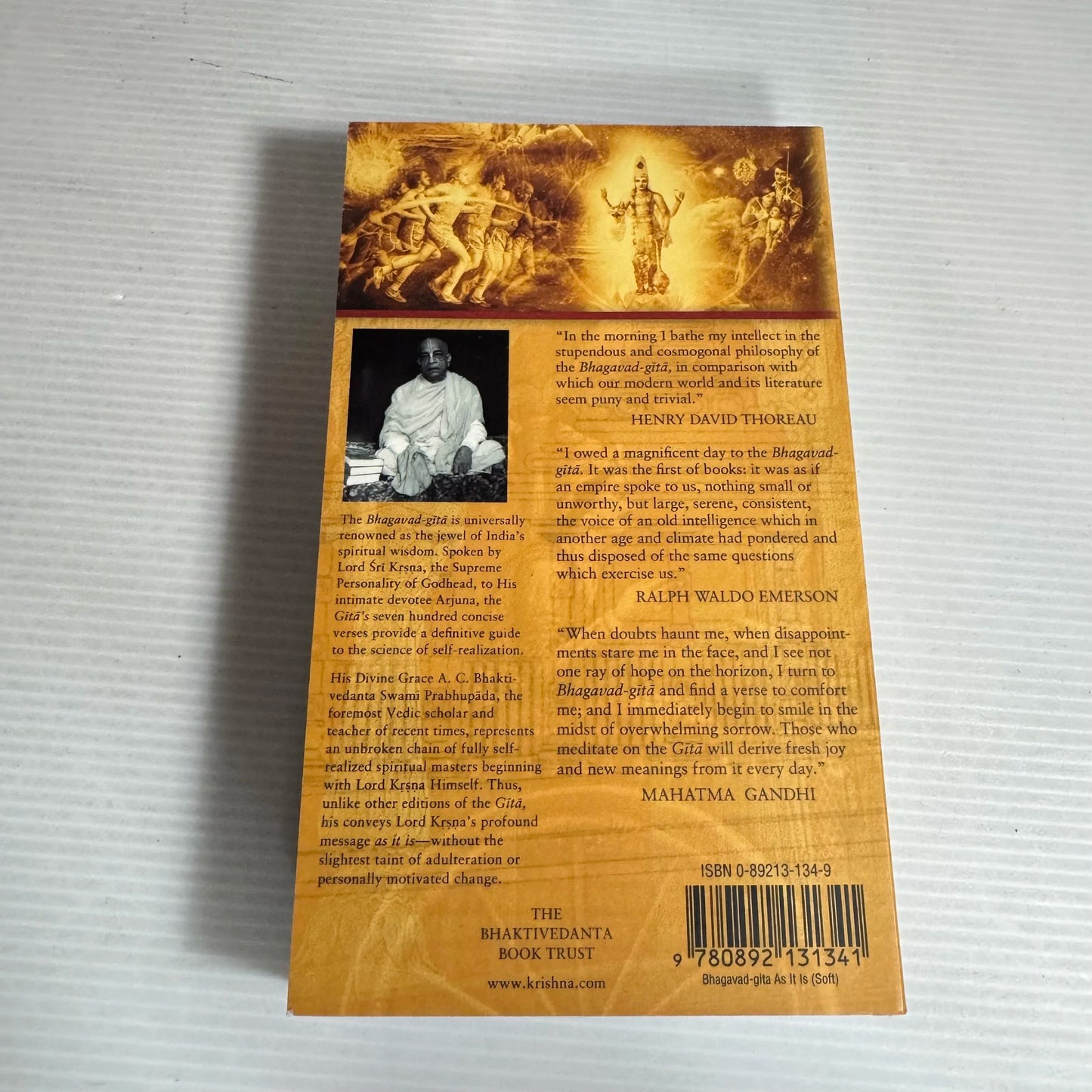 Bhagavad Gita As It Is - His Divine Grace A. C. Bhaktivedanta Swami Prabhupada