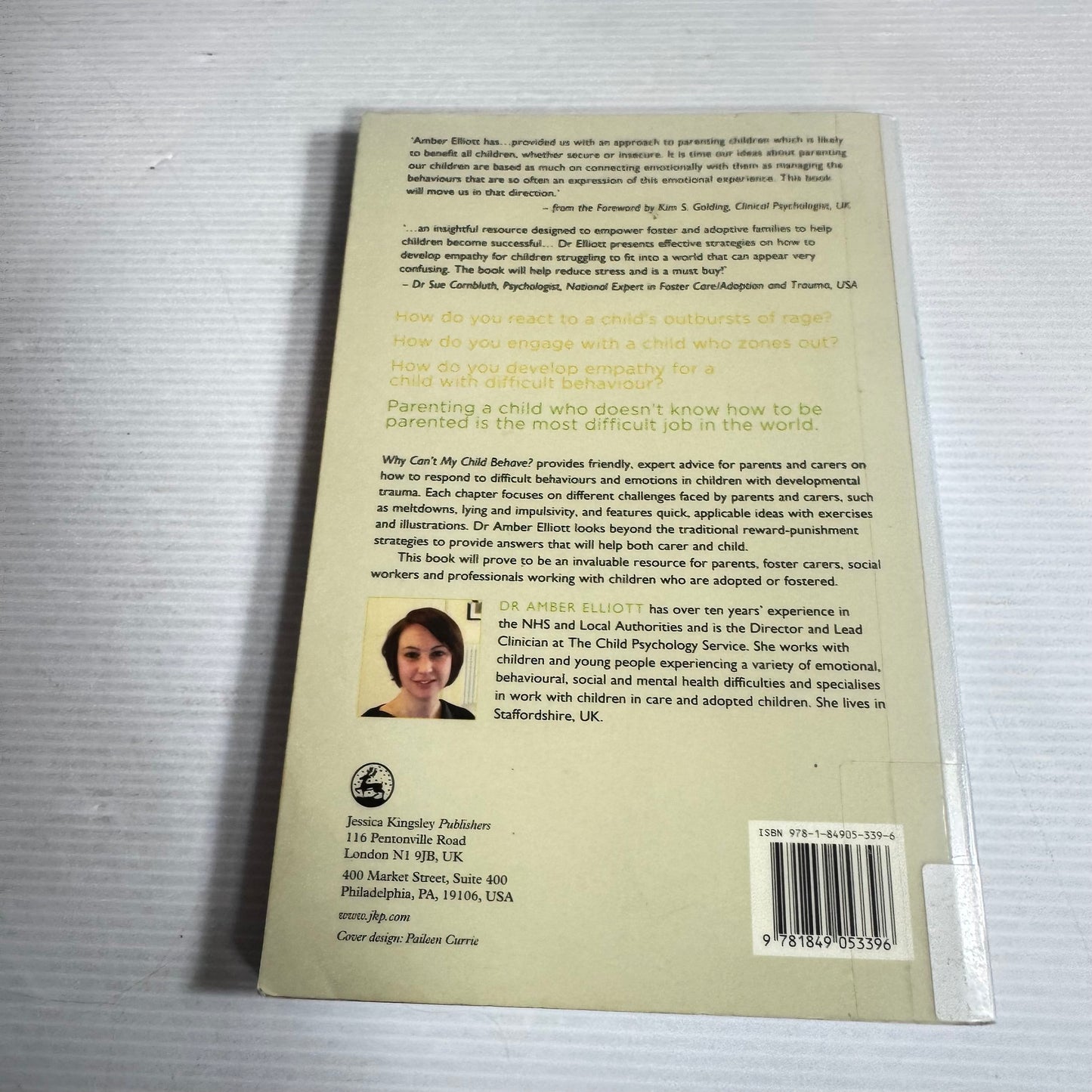 Why Can't My Child Behave?  - Dr Amber Elliott