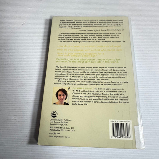 Why Can't My Child Behave?  - Dr Amber Elliott