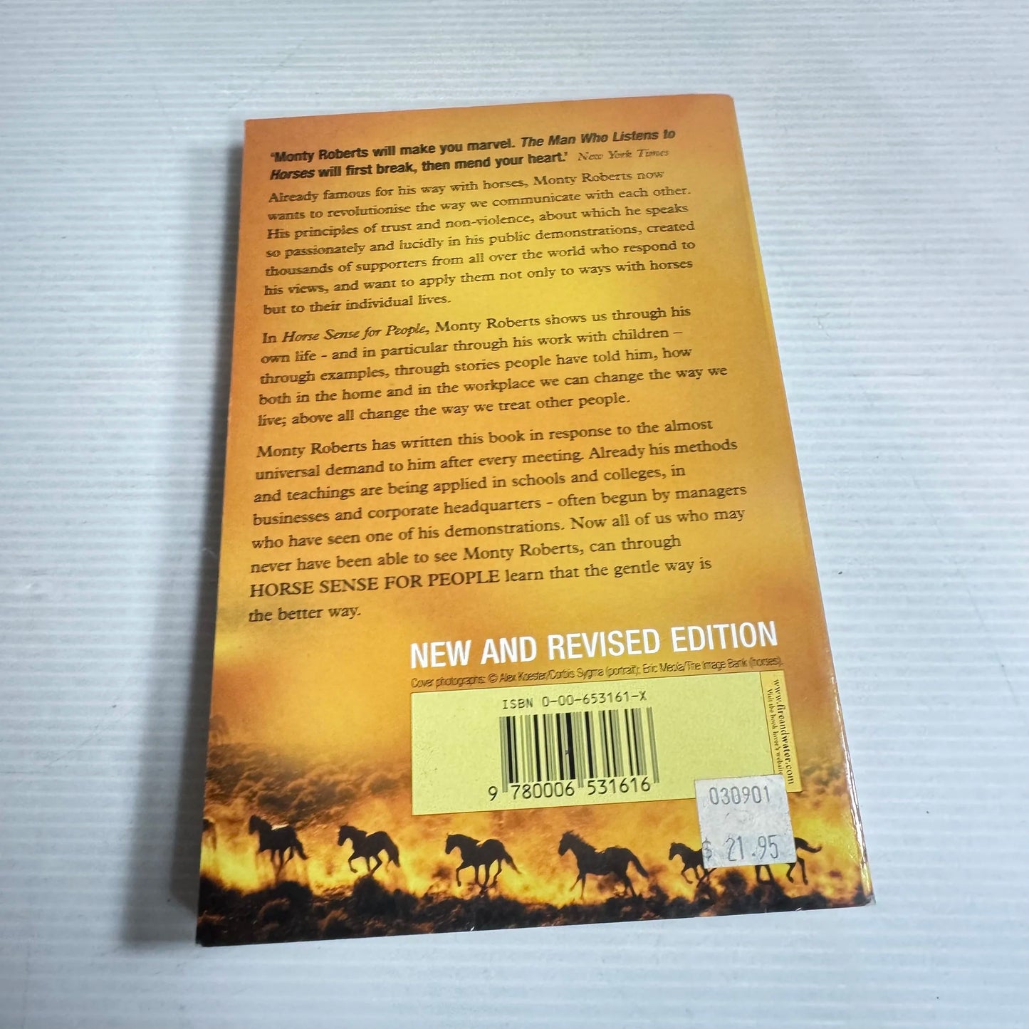 Horse Sense For People - Monty Roberts