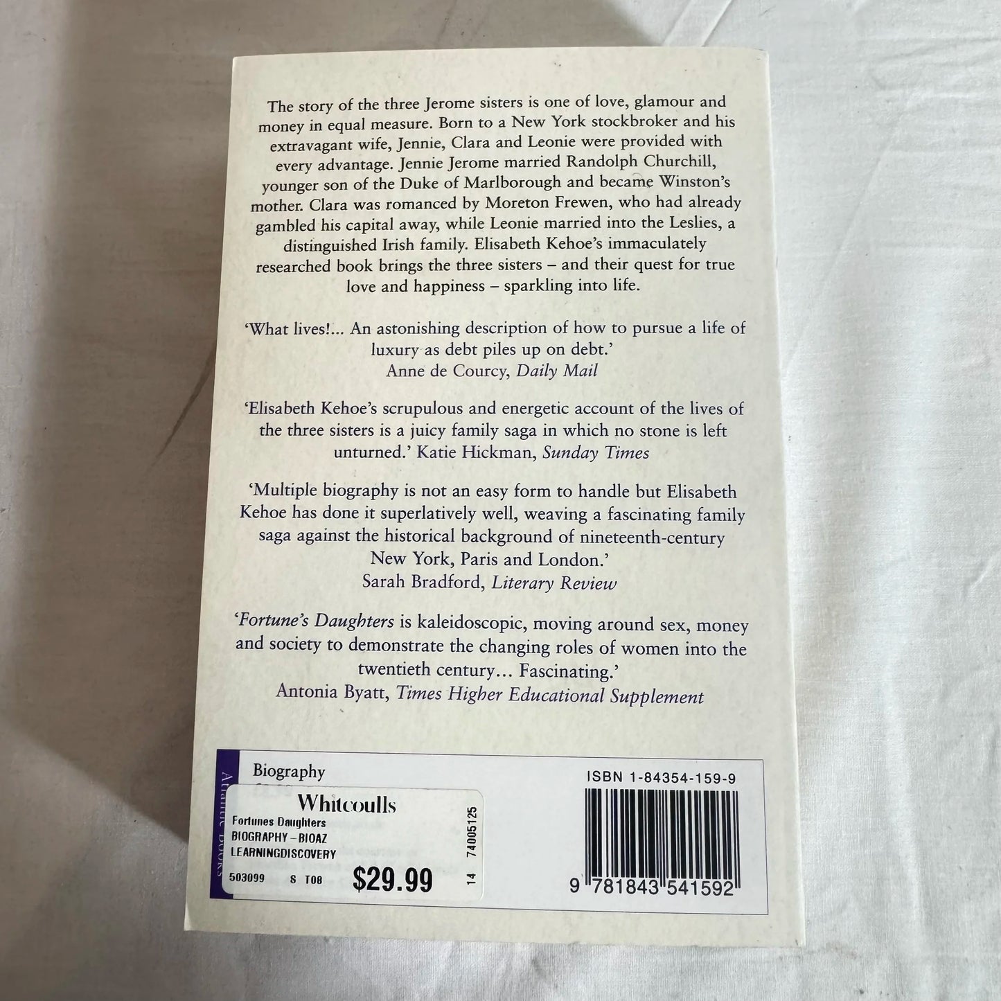 Fortune's Daughters - Elisabeth Kehoe
