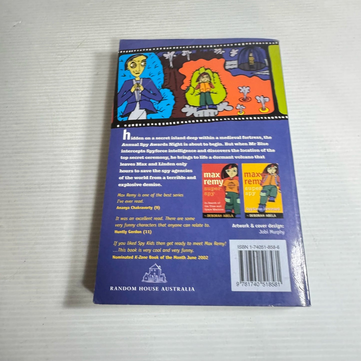 Max Remy: Super Spy, The Nightmare Vortex (Book 3) - Deborah Abela