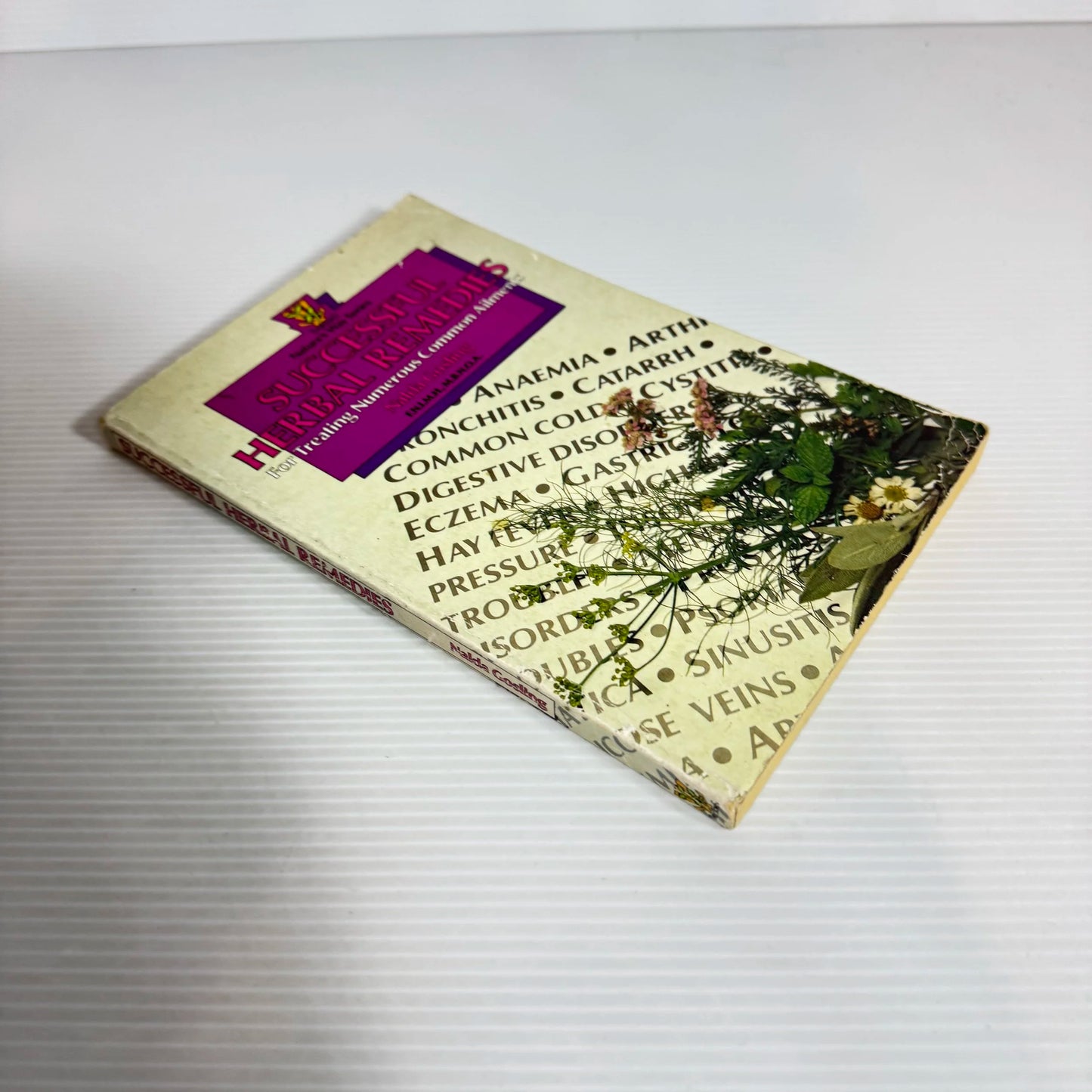 Successful Herbal Remedies For Treating Numerous Common Ailments - Nalda Gosling (Vintage 1985)