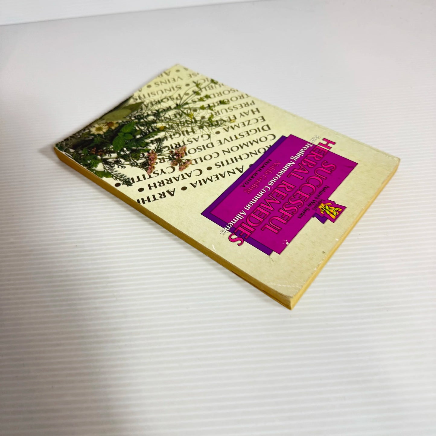 Successful Herbal Remedies For Treating Numerous Common Ailments - Nalda Gosling (Vintage 1985)