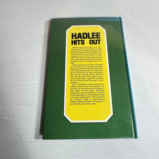 Hadlee Hits Out - Richard Hadlee